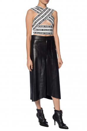 Top with an embroidered logo, zdjęcie 2 Top with an embroidered logo od Balmain